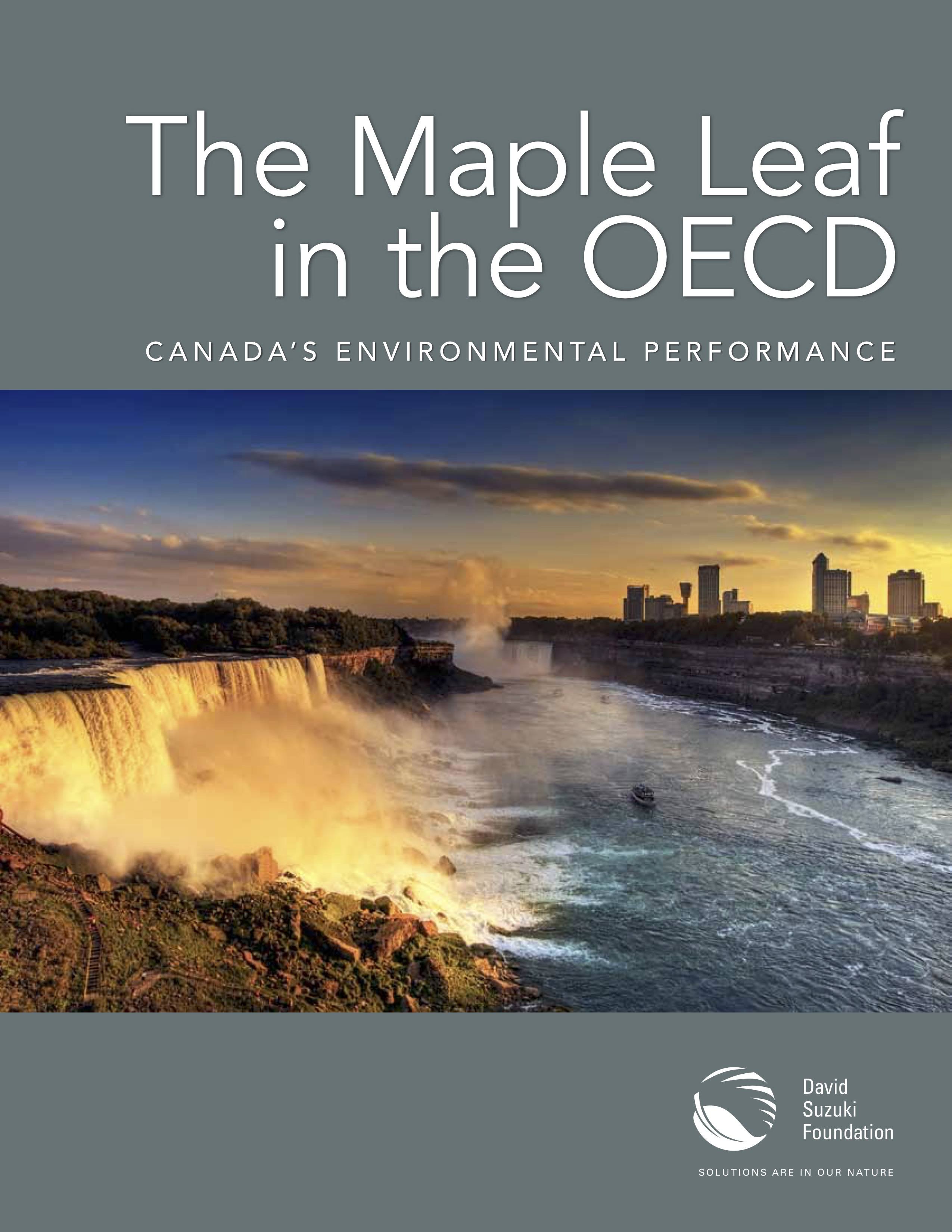 The Maple Leaf in the OECD: Canada's Environmental Performance
