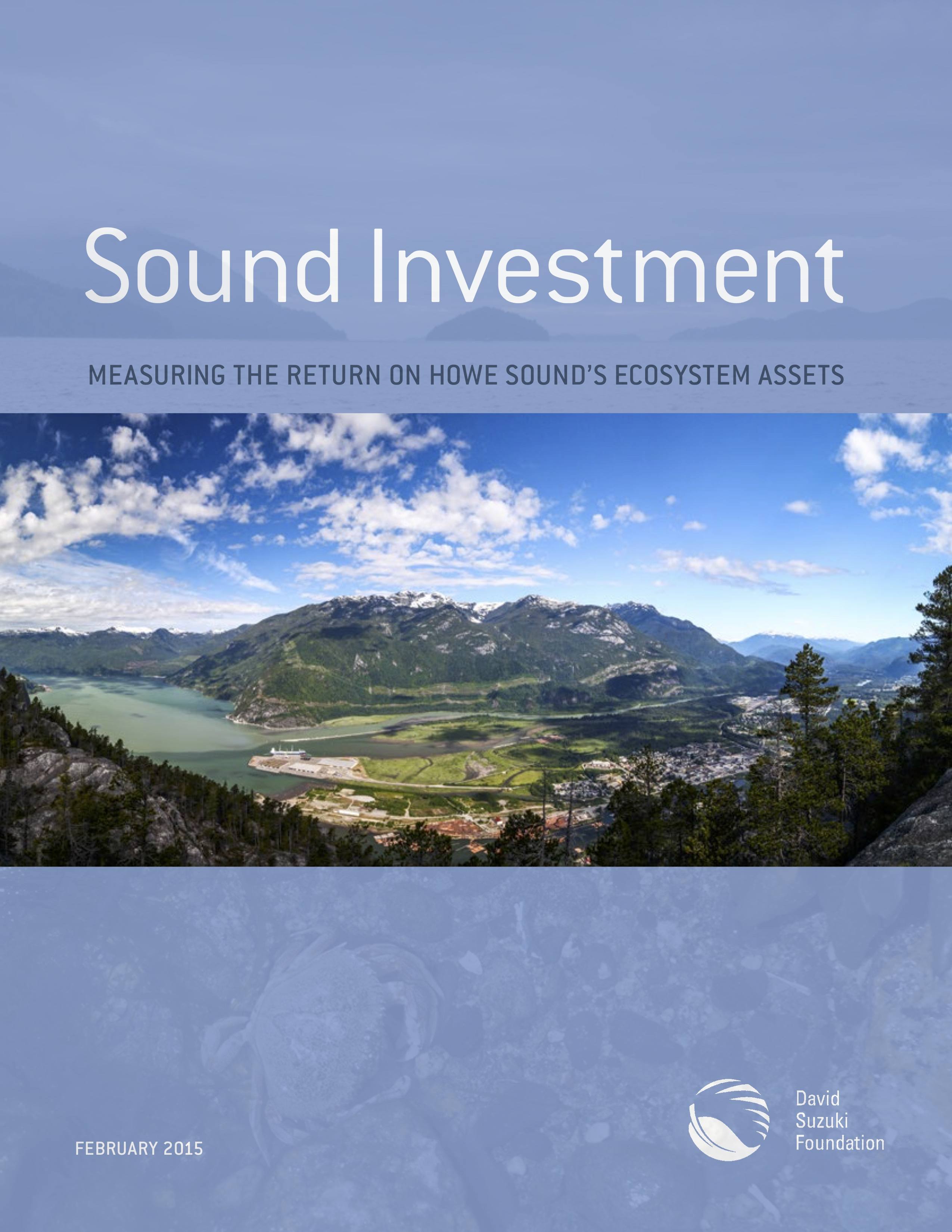 Sound Investment: Measuring the Return on Howe Sound’s Ecosystem Assets