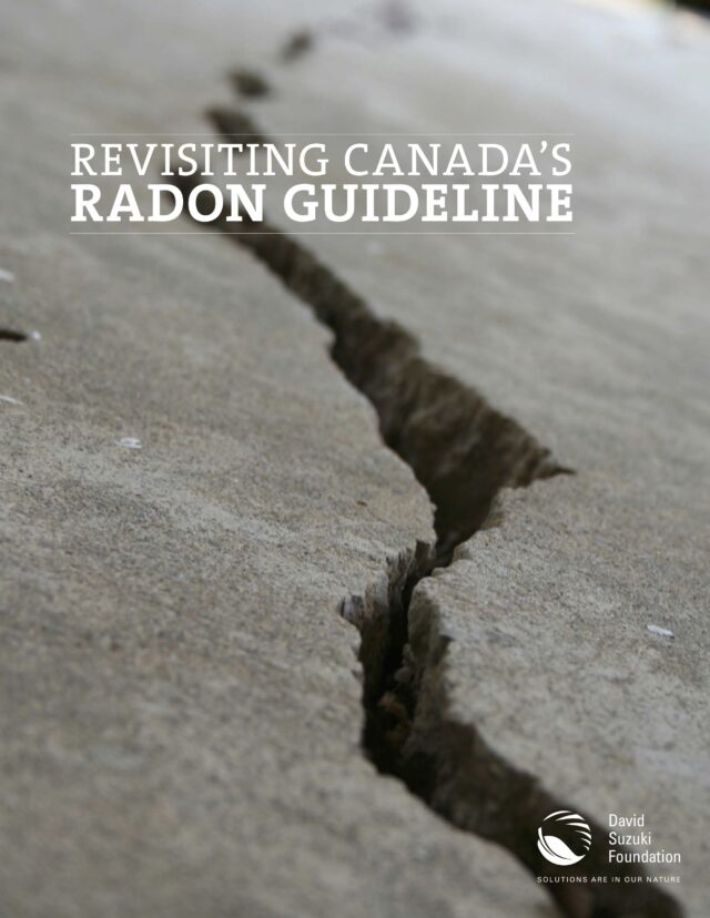 Revisiting Canada’s Radon Guideline