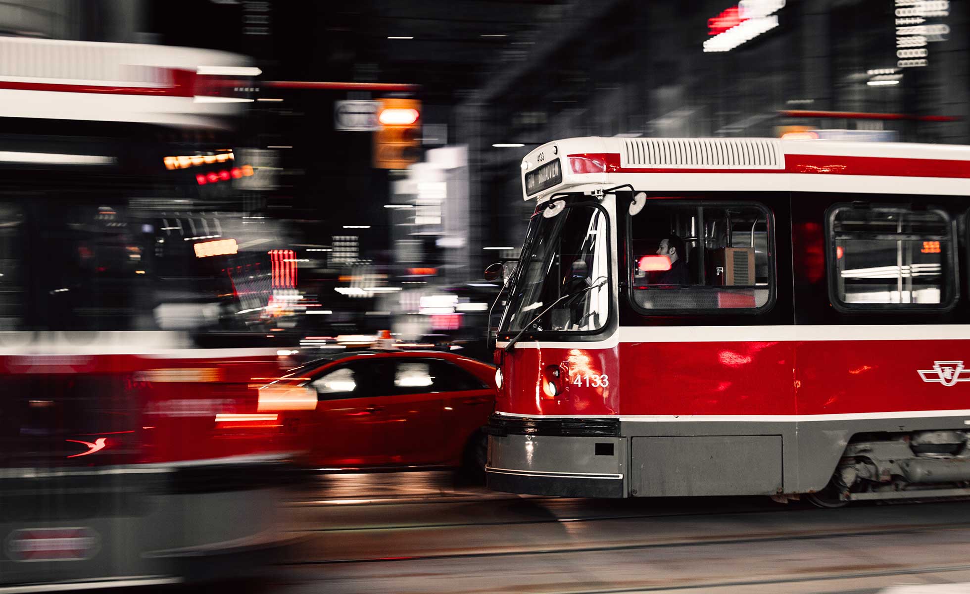 Streetcars in Toronto