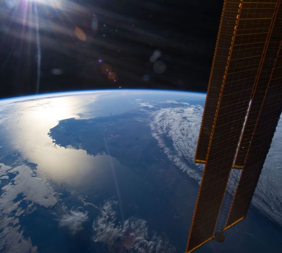A view of southwestern Australia, photographed by one of the Expedition 35 crew members aboard the International Space Station.