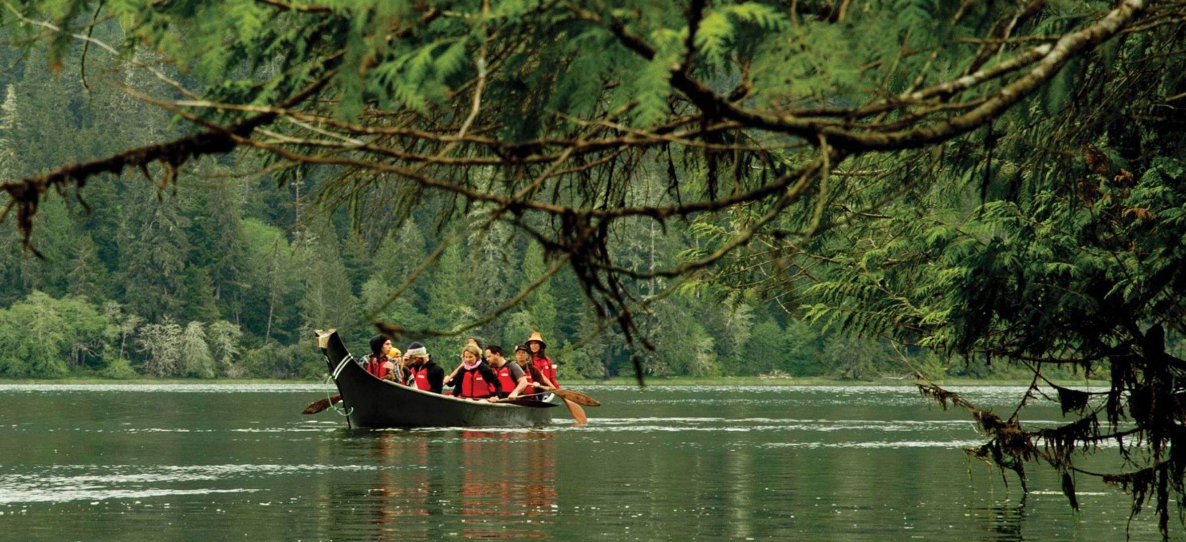 T'ashii Paddle School canoe trip.