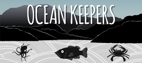 Oceak Keepers illustrated banner