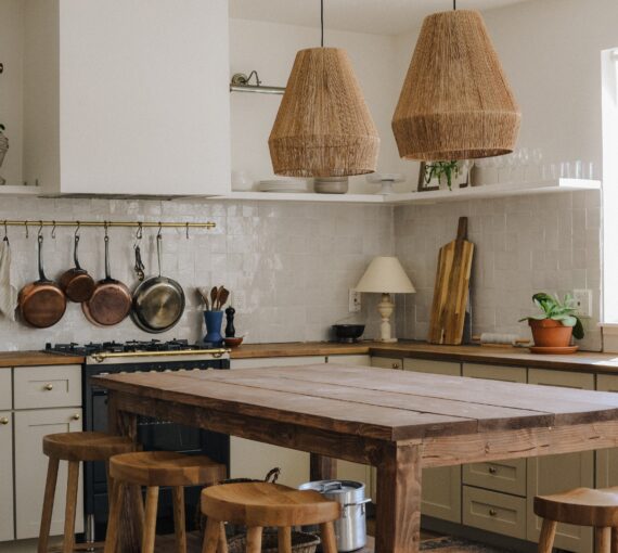 An eco-friendly kitchen.