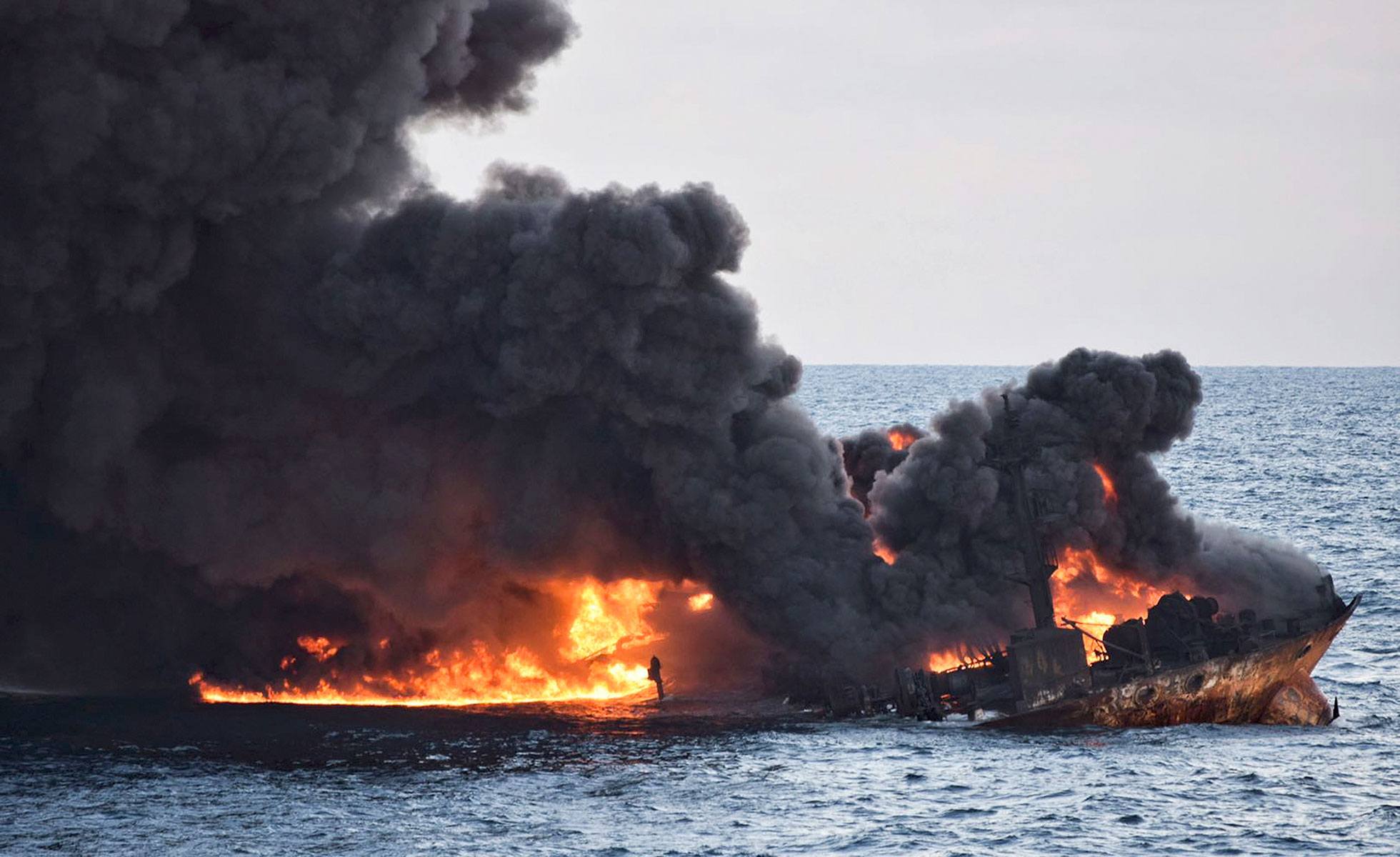 Sanchi oil tanker sinking