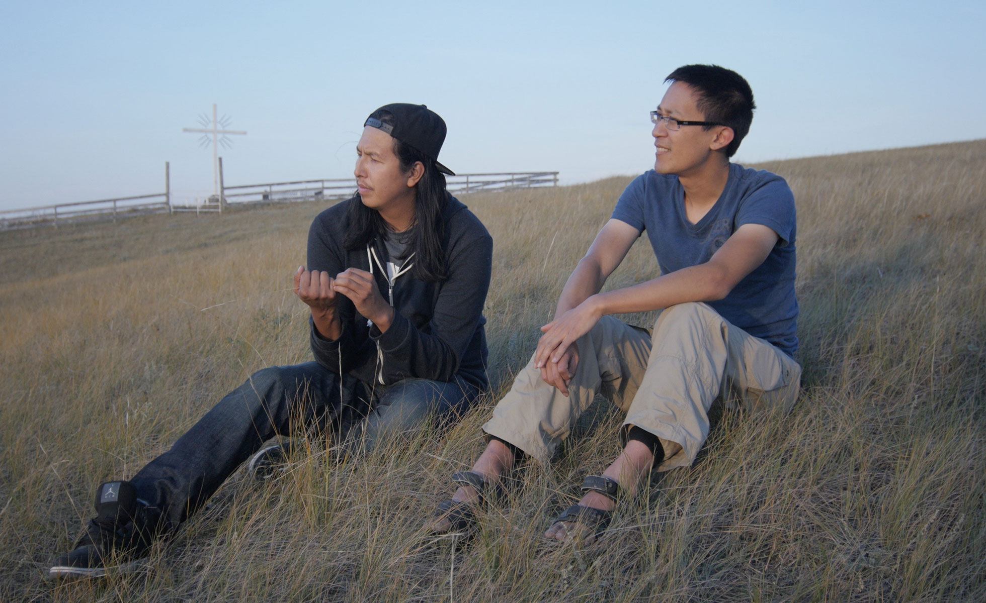 Filmmakers Cowboy Smithx and Chris Hsiung.