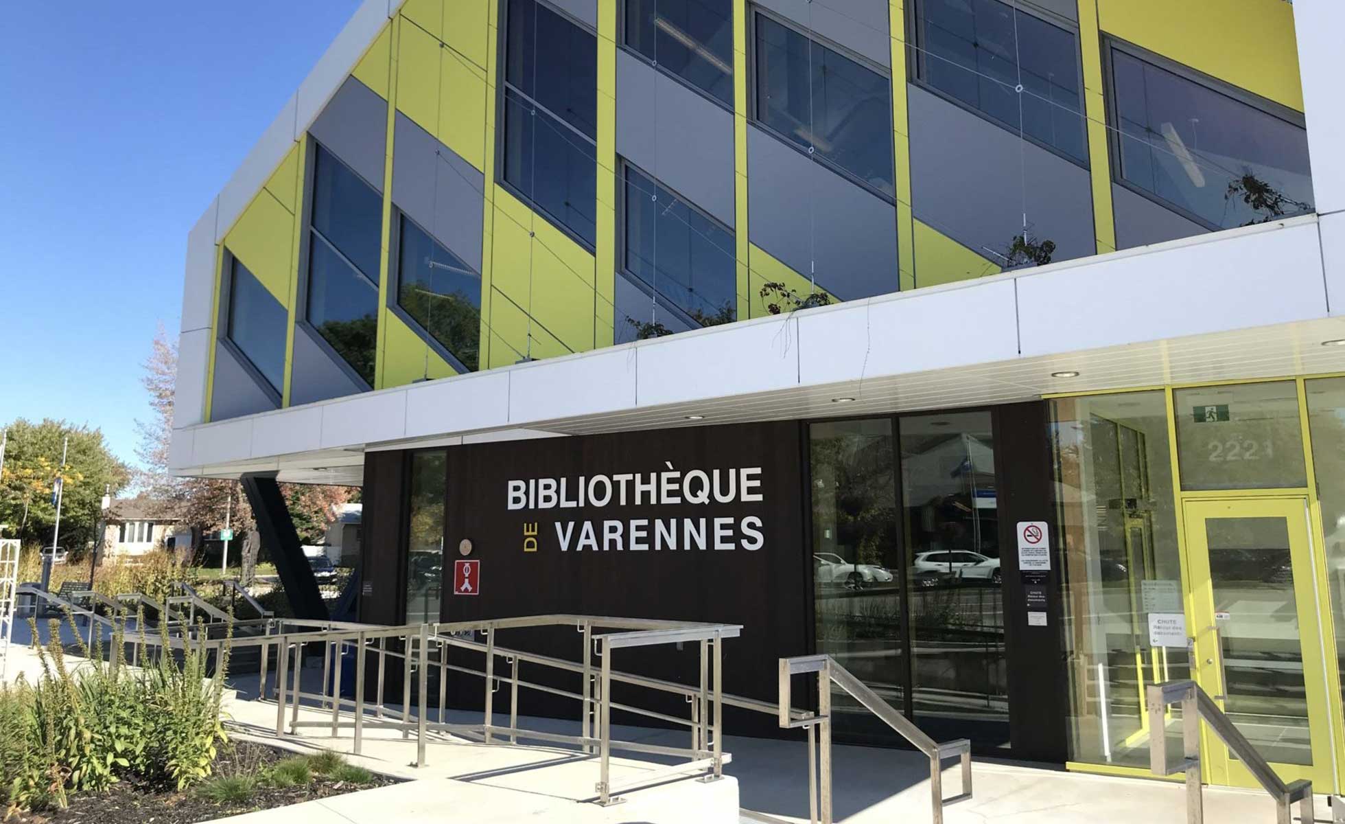 A net-zero library in Varennes, Quebec