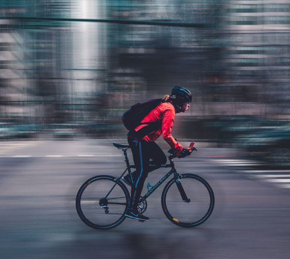 Toronto cyclist