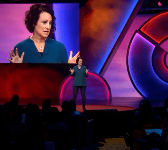 Renee Lertzman at a Ted Talk