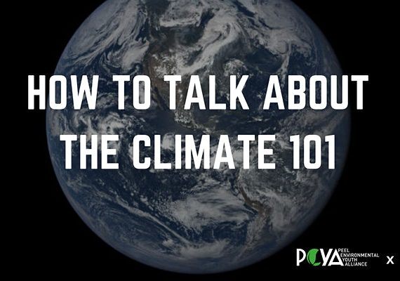How to talk about climate 101