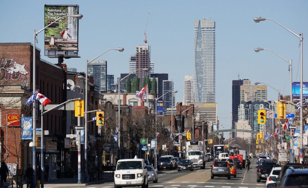 Photo of Danforth Street in Toronto, ON