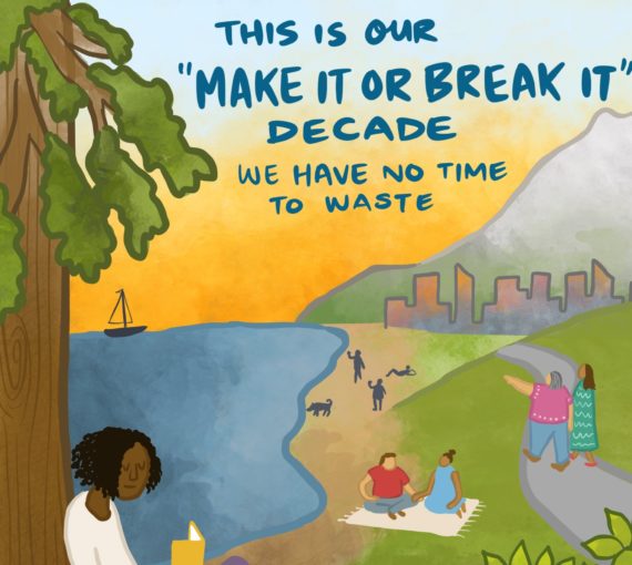 This is our make it or break it decade, we have no time to waste