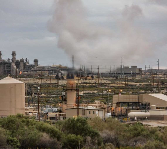 Overview of natural gas plant in California