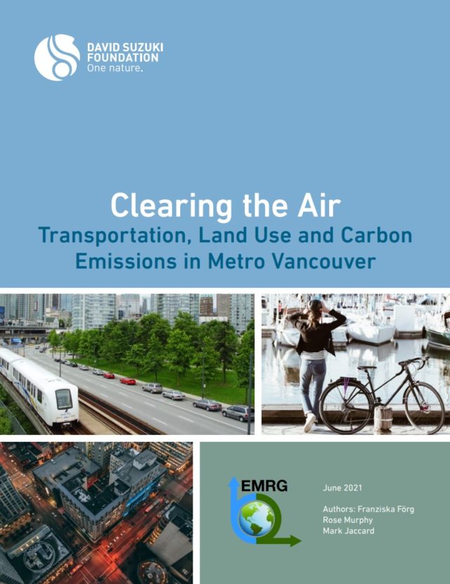 Clearing the Air: Transportation, Land Use and Carbon Emissions in Metro Vancouver