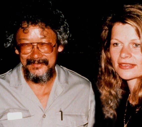 David Suzuki and Tara Cullis, circa 1992.