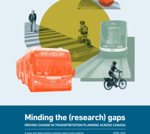 Front page of the report - Minding the (research) gaps