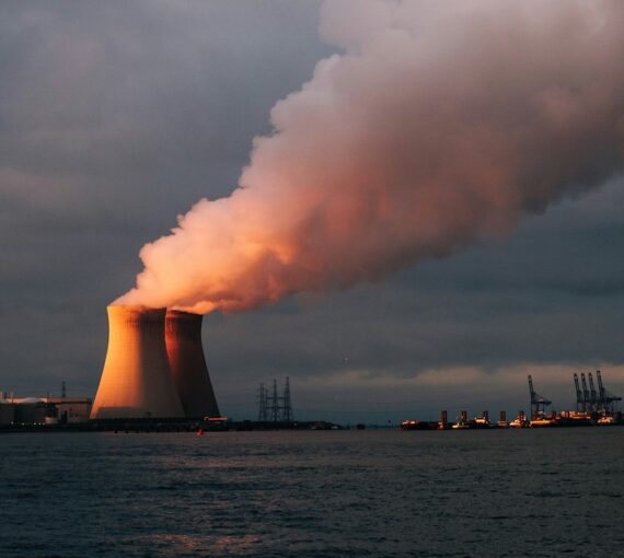 Nuclear reactors in Antwerpen, Belgium Photo by Mick Truyts via Unsplash