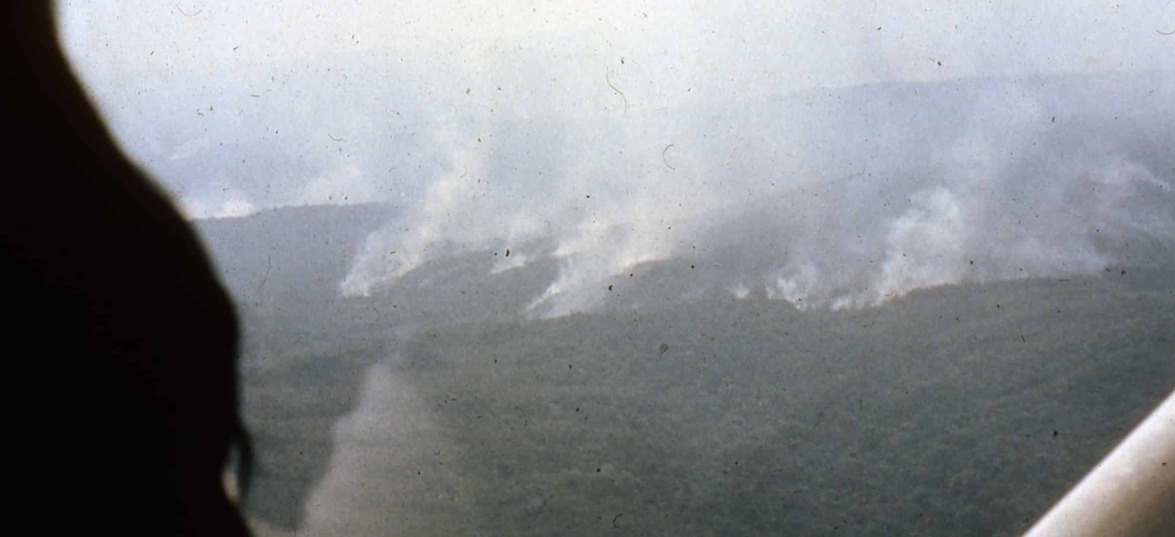 Forest-fires-from-plane Amazon forest fires as seen from a plane.