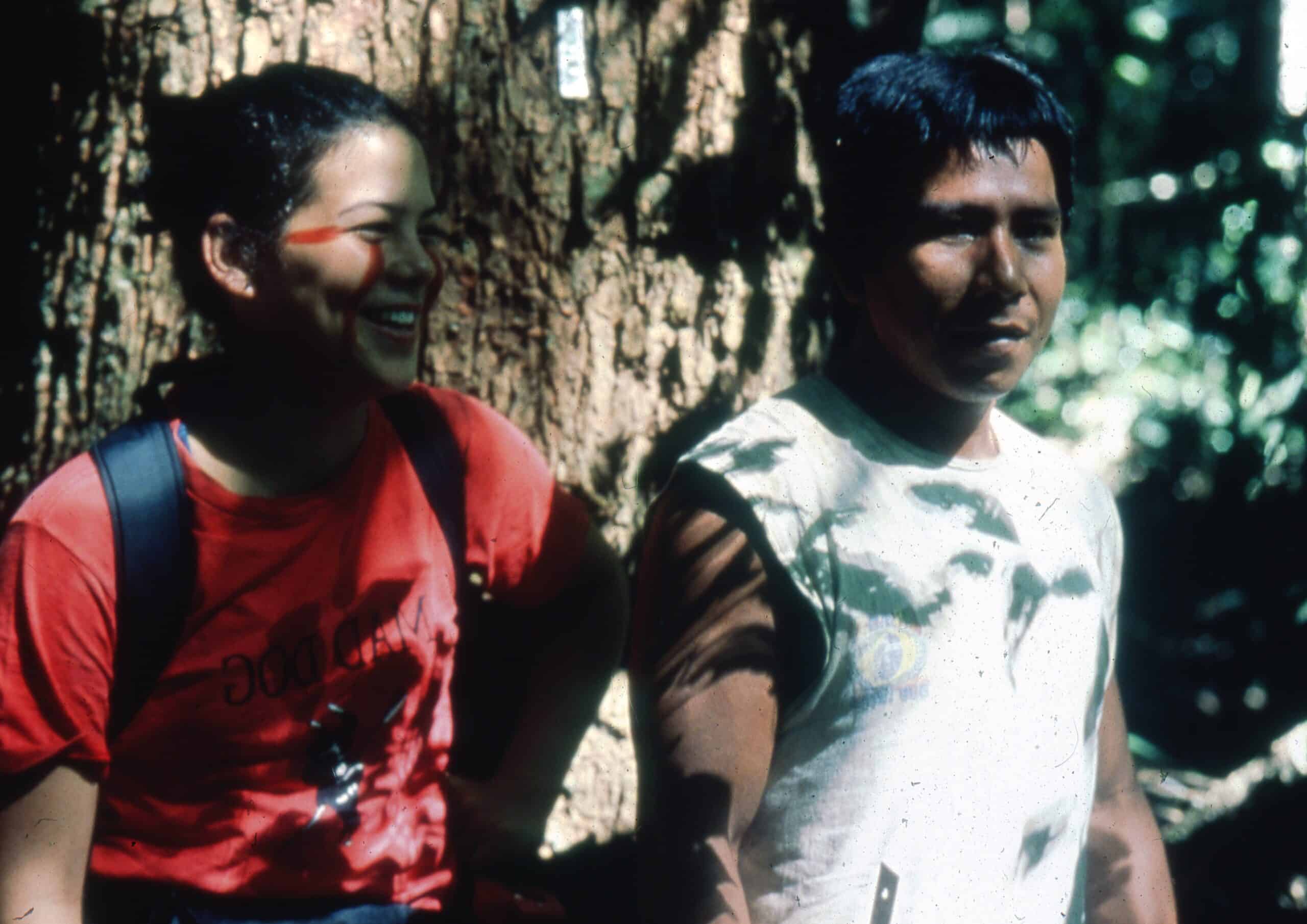 A photo from 1989 of Severn Cullis-Suzuki in the Brazilian Amazon.