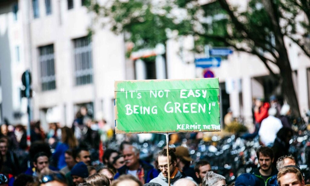 It's not easy being green