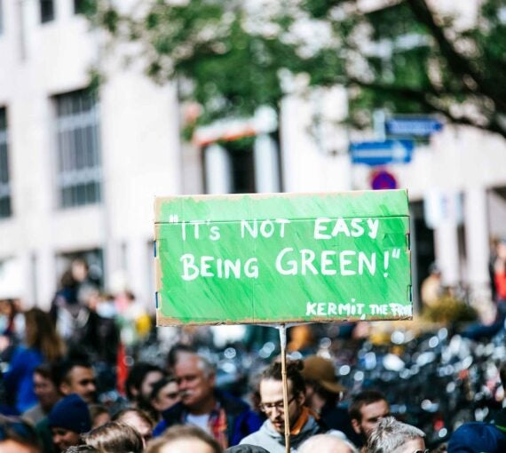 It's not easy being green
