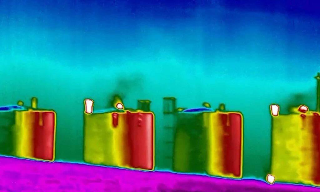 Oil Field Witness, 2025 Optical Gas Imaging (commissioned by the David Suzuki Foundation)